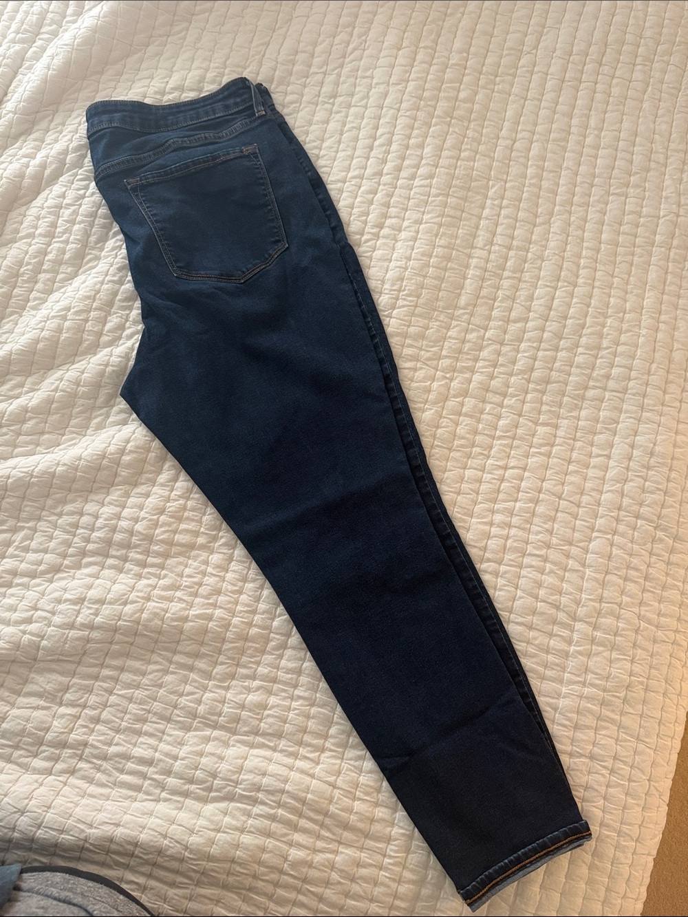 Old Navy Rockstar Super Skinny Dark Blue Women’s Jeans